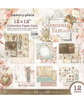 Memory Place Cherished Elegance 12x12 Inch Paper Pack (MP-61295) Memory Place Cherished Elegance 12x12 Inch Paper Pack (MP-61295)