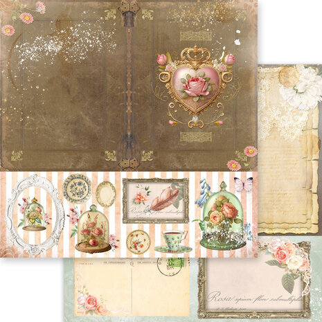 Memory Place Cherished Elegance 6x6 Inch Paper Pack (MP-61302)