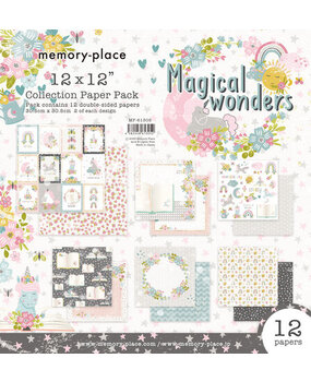 Memory Place Magical Wonders 12x12 Inch Paper Pack (MP-61305) Memory Place Magical Wonders 12x12 Inch Paper Pack (MP-61305)