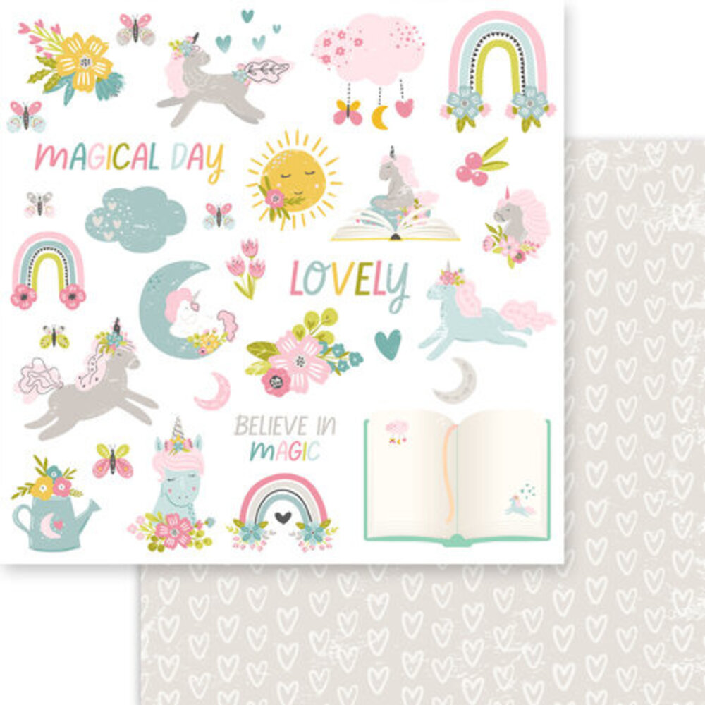 Memory Place Magical Wonders 12x12 Inch Paper Pack (MP-61305) Memory Place Magical Wonders 12x12 Inch Paper Pack (MP-61305)