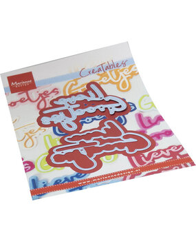 Marianne Design Creatables Lieve Groetjes (LR0842)