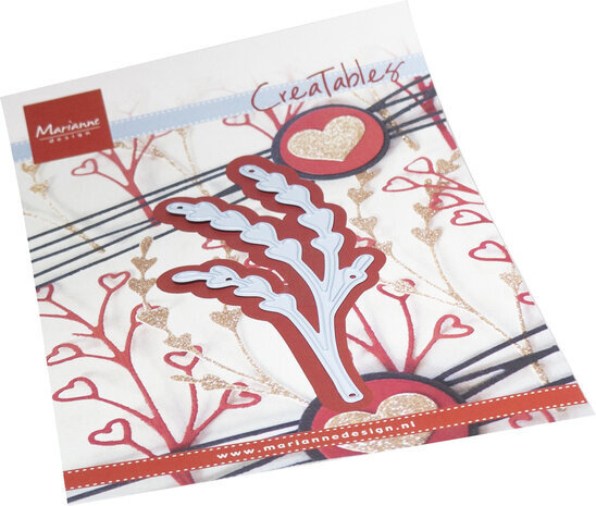 Marianne Design Creatables Sweet Heart Sprig (LR0843) Marianne Design Creatables Sweet Heart Sprig (LR0843)
