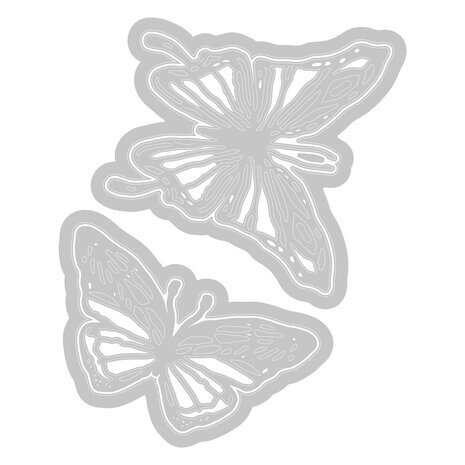 Sizzix Thinlits Die Set Vault Scribbly Butterfly (666564) Sizzix Thinlits Die Set Vault Scribbly Butterfly (666564)