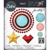 Sizzix Thinlits Die Set Vault Rosettes (666567)