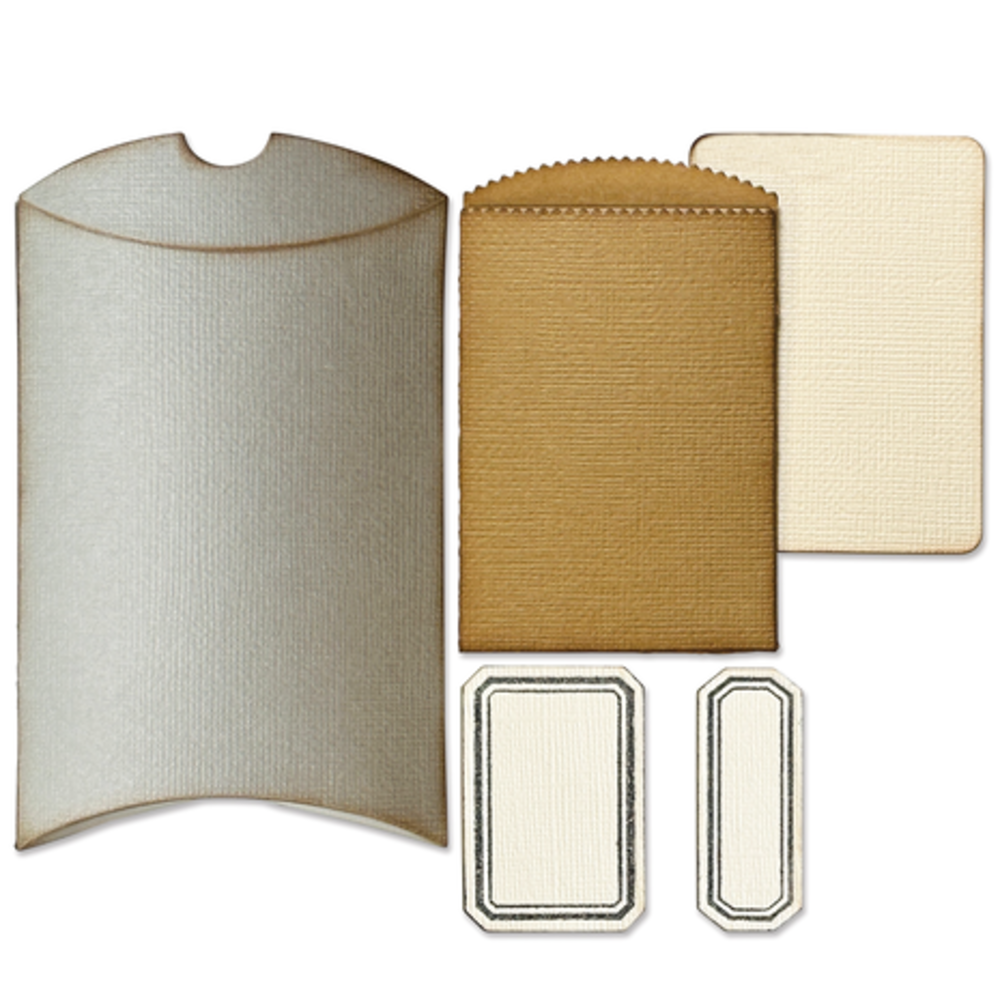 Sizzix Thinlits Die Set Pillow Box + Bag (666568)