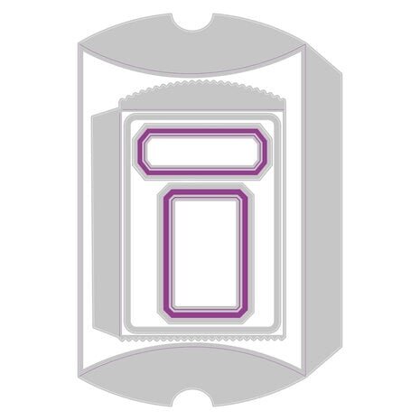 Sizzix Thinlits Die Set Pillow Box + Bag (666568)