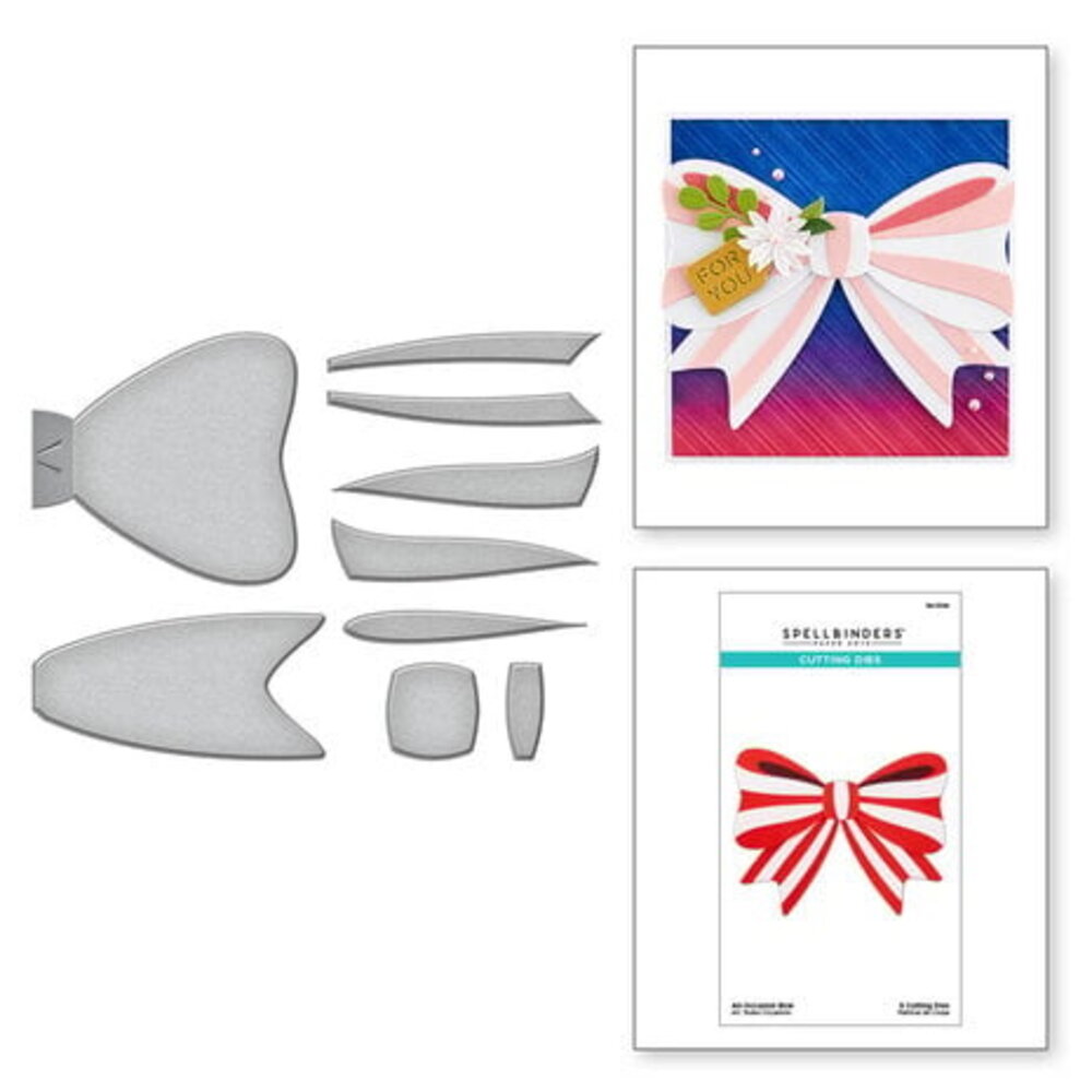 Spellbinders Merry & Bright All Occasion Bow Dies (S4-1304) Spellbinders Merry & Bright All Occasion Bow Dies (S4-1304)