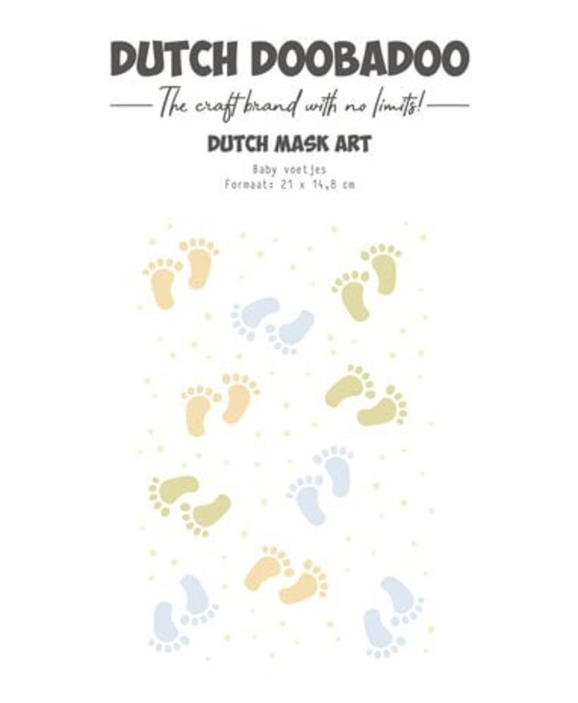 Dutch Doobadoo Dutch Mask Art A5 Baby Feet (470.784.292) Dutch Doobadoo Dutch Mask Art A5 Baby Feet (470.784.292)