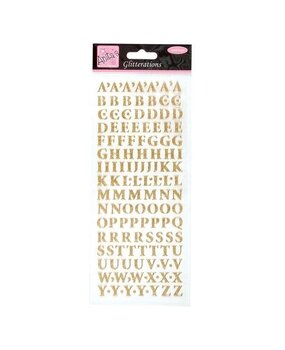 Anita's Glitterations Upper Case Alphabet Gold (ANT 8181000) Anita's Glitterations Upper Case Alphabet Gold (ANT 8181000)