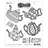 Ranger Dylusions Everything Stops for Tea Cling Stamps (DYR80244) Ranger Dylusions Everything Stops for Tea Cling Stamps (DYR80244)