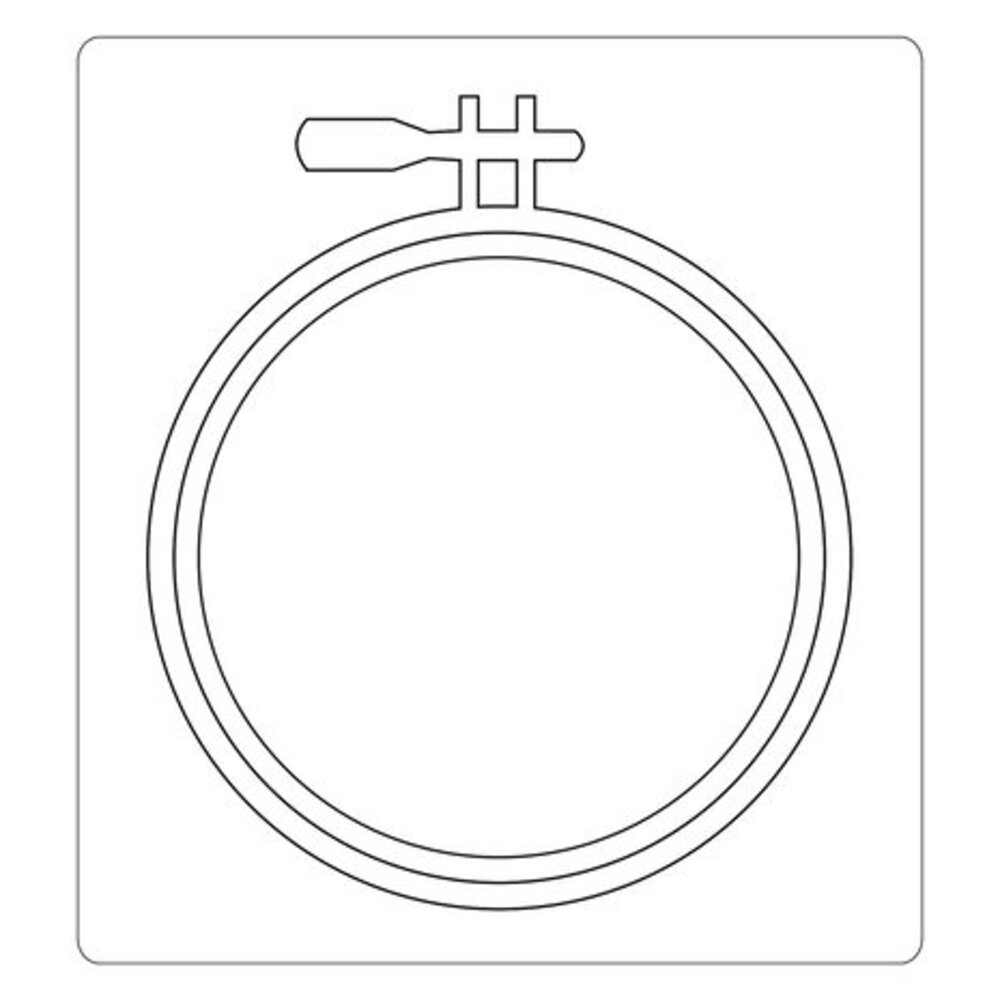 Sizzix Bigz Die Embroidery Hoop (660766) Sizzix Bigz Die Embroidery Hoop (660766)