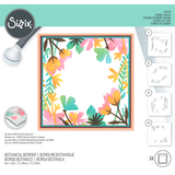 Sizzix Layered Stencils 6x6 Inch Botanical Border (666520)