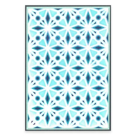 Sizzix Layered Stencils A6 Geo Crystals (666530) Sizzix Layered Stencils A6 Geo Crystals (666530)