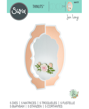 Sizzix Thinlits Die Set Card Label (666122) Sizzix Thinlits Die Set Card Label (666122)