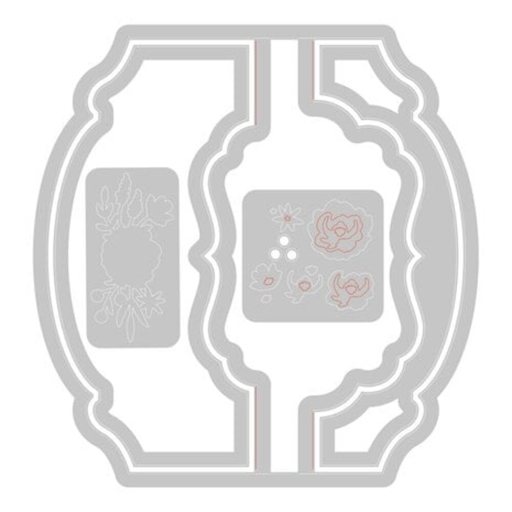 Sizzix Thinlits Die Set Card Label (666122) Sizzix Thinlits Die Set Card Label (666122)