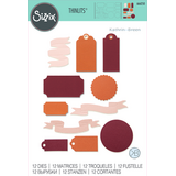 Sizzix Thinlits Die Set Vintage Tags & Banners (666250)