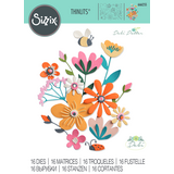 Sizzix Thinlits Die Set Fabulous Bold Flora (666255)