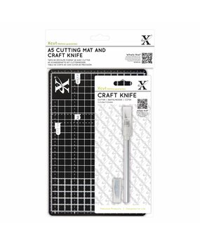 Xcut A5 Cutting Mat And Craft Knife (XCU 268436) Xcut A5 Cutting Mat And Craft Knife (XCU 268436)