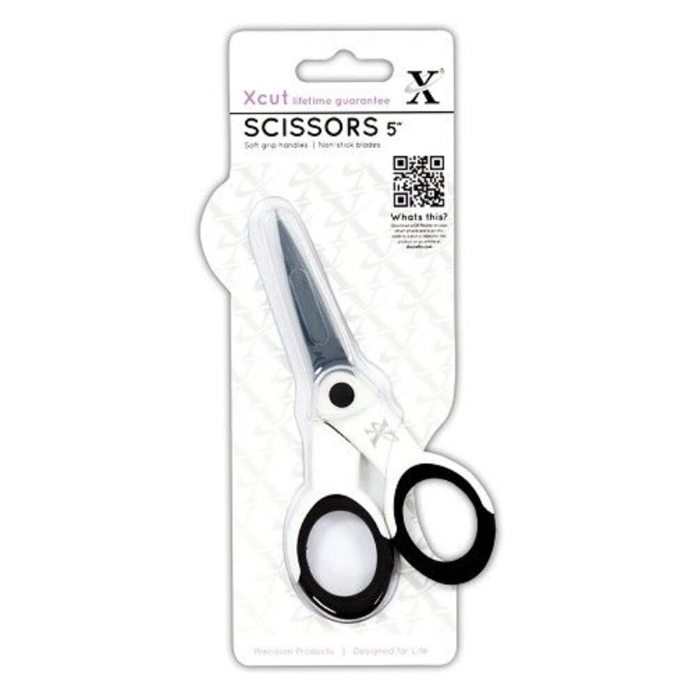 Xcut 5 Inch Precision Scissors (Soft Grip & Non-Stick) (XCU 255202) Xcut 5 Inch Precision Scissors (Soft Grip & Non-Stick) (XCU 255202)