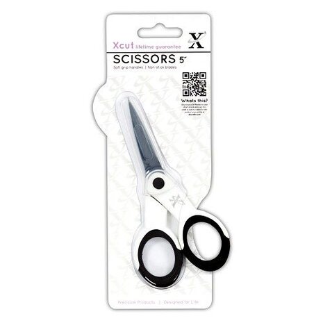 Xcut 5 Inch Precision Scissors (Soft Grip & Non-Stick) (XCU 255202) Xcut 5 Inch Precision Scissors (Soft Grip & Non-Stick) (XCU 255202)
