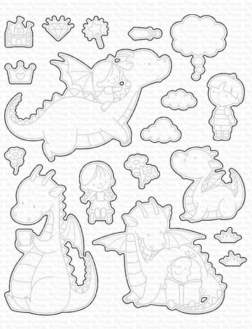 My Favorite Things Die-namics Magical Friends (MFT-1671) My Favorite Things Die-namics Magical Friends (MFT-1671)