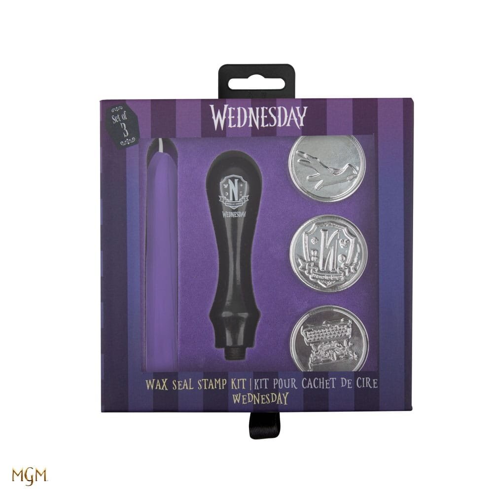 Popculture.shop Wednesday Wax Seal Stamp Kit (CR5470) Popculture.shop Wednesday Wax Seal Stamp Kit (CR5470)