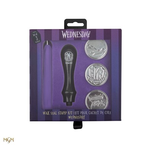 Popculture.shop Wednesday Wax Seal Stamp Kit (CR5470) Popculture.shop Wednesday Wax Seal Stamp Kit (CR5470)