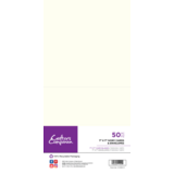 Crafter's Companion Card & Envelopes 7x7 Inch Ivory (50pcs) (CC-IVCBEN-7x7)