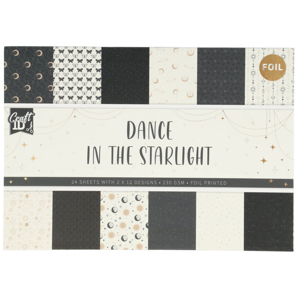 Craft ID Dance in the Starlight 11,5x16,5 cm Paper Pad (CR4023/GE)
