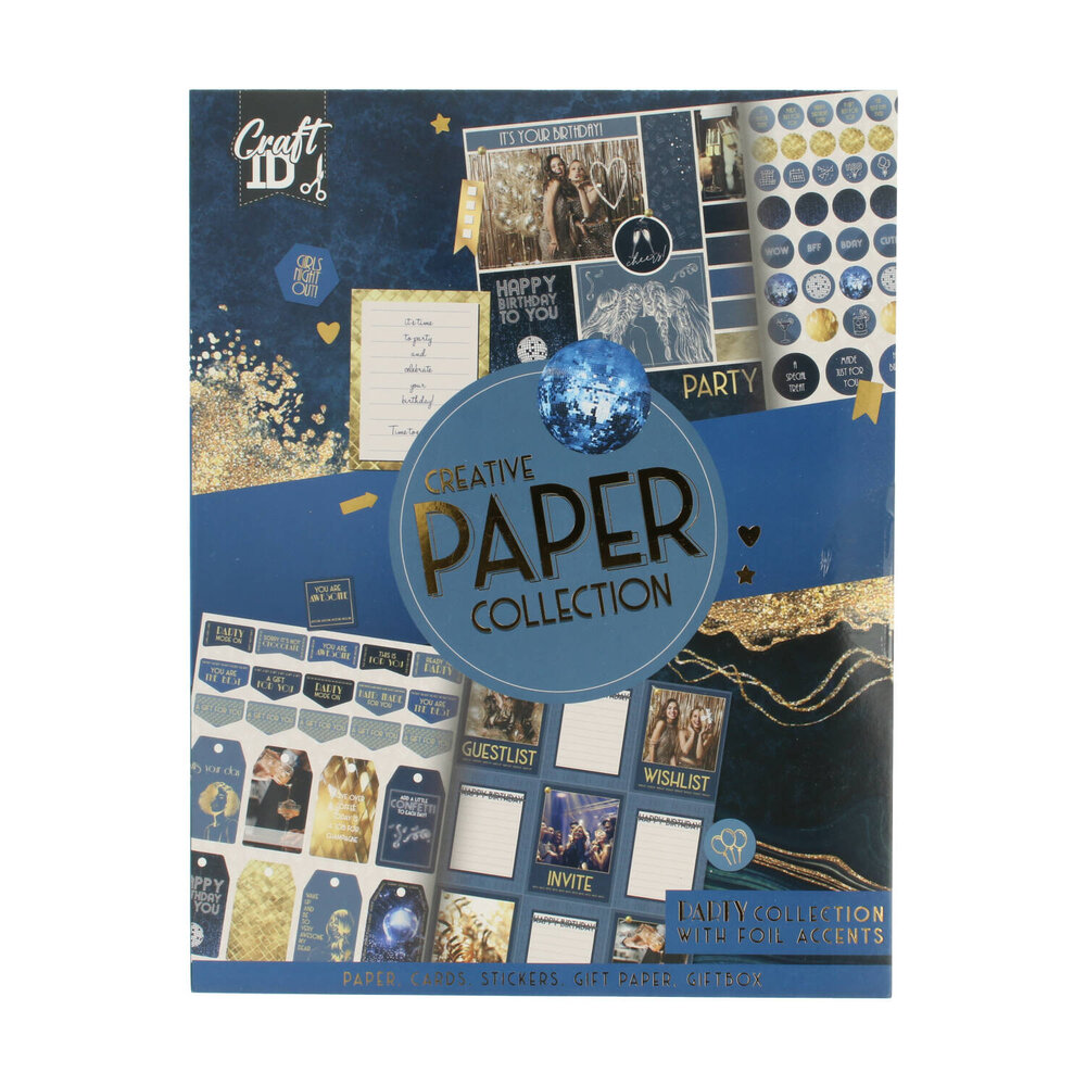 Craft ID Party Creative Paper Collection (CR0458/22GEA1)