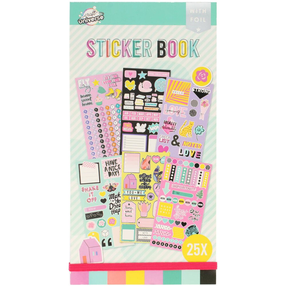 Craft Universe Sticker Book with Foil 3 (3012601)
