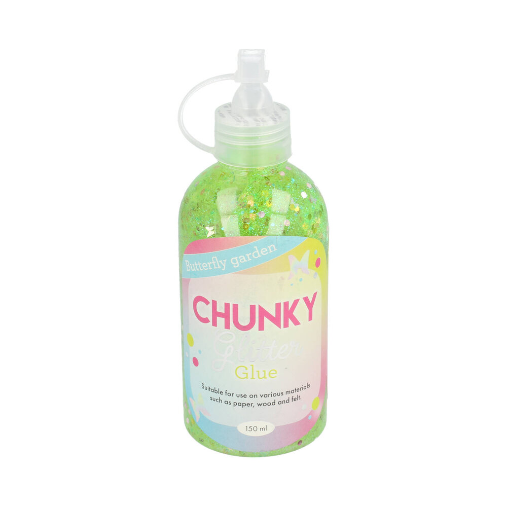 AVEC Chunky Glitter Glue Butterfly Garden (3010068) AVEC Chunky Glitter Glue Butterfly Garden (3010068)