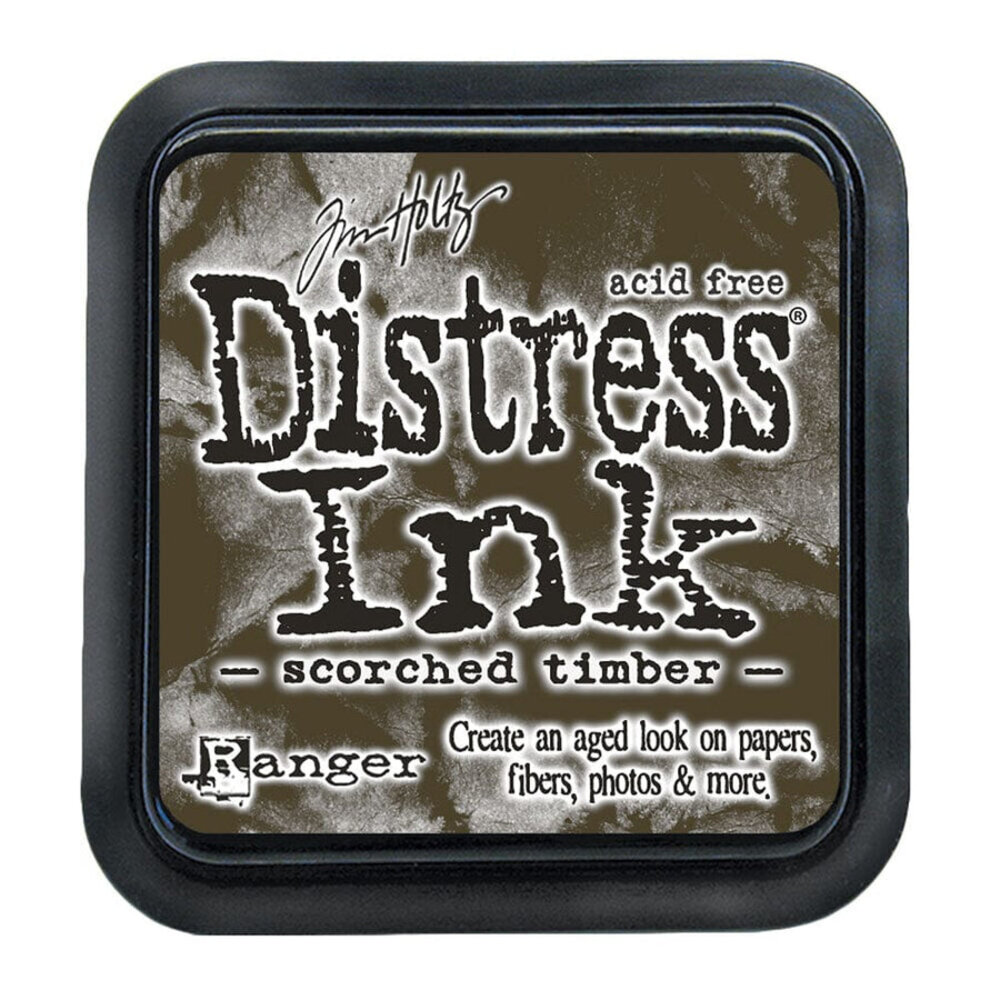 Ranger Distress Ink Pad Scorched Timber (TIM83443) Ranger Distress Ink Pad Scorched Timber (TIM83443)