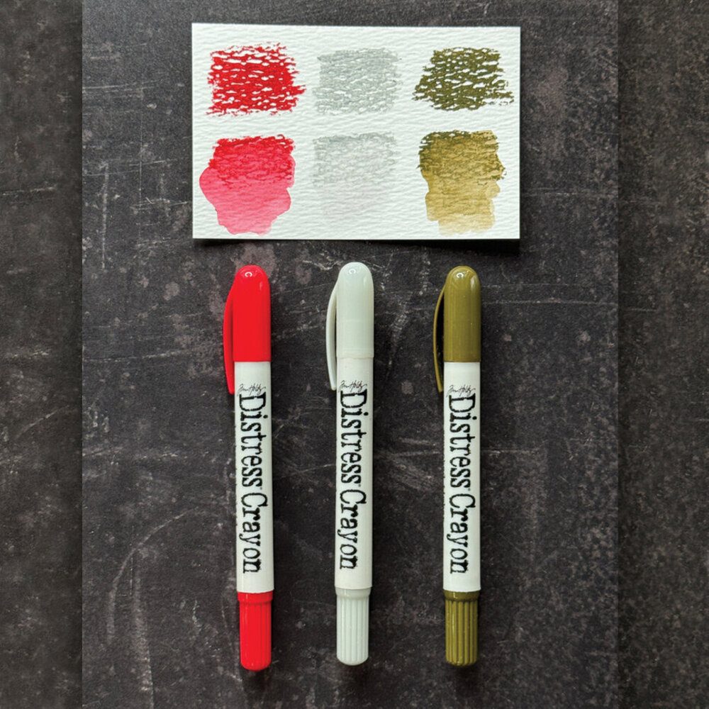 Ranger Tim Holtz Distress Crayon Set 15 (TDBK82484) Ranger Tim Holtz Distress Crayon Set 15 (TDBK82484)