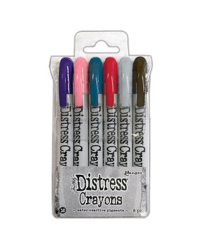 Ranger Tim Holtz Distress Crayon Set 16 (TDBK84792) Ranger Tim Holtz Distress Crayon Set 16 (TDBK84792)