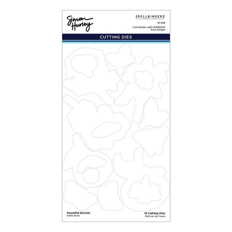 Spellbinders Beautiful Blooms  Dies (S7-243)