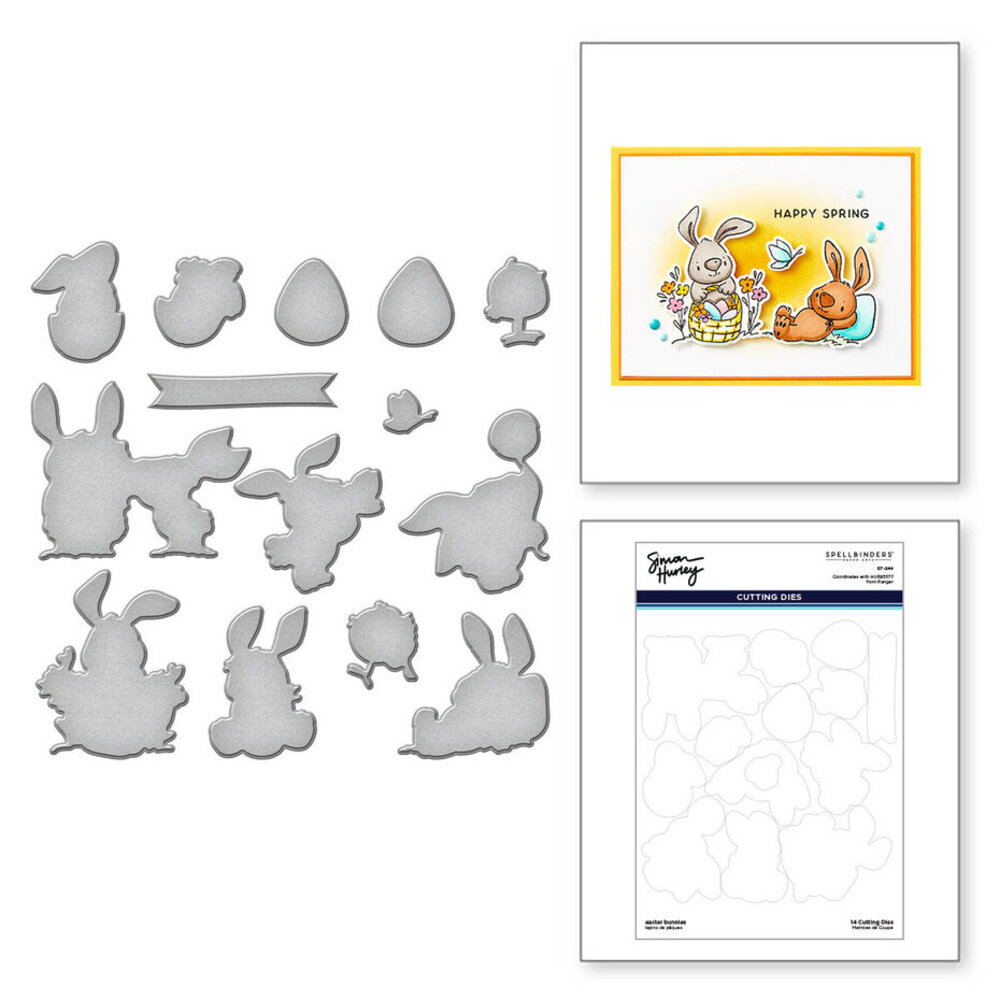 Spellbinders Easter Bunnies Dies (S7-244) Spellbinders Easter Bunnies Dies (S7-244)