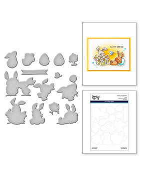 Spellbinders Easter Bunnies Dies (S7-244) Spellbinders Easter Bunnies Dies (S7-244)