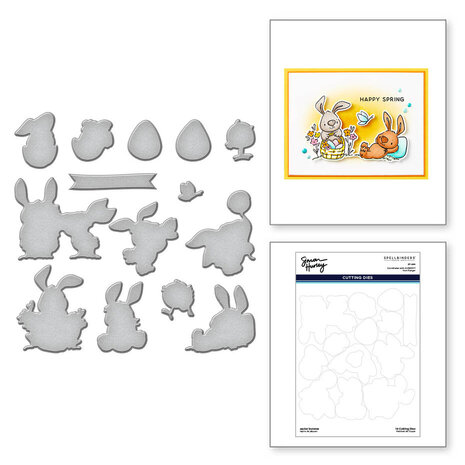 Spellbinders Easter Bunnies Dies (S7-244) Spellbinders Easter Bunnies Dies (S7-244)