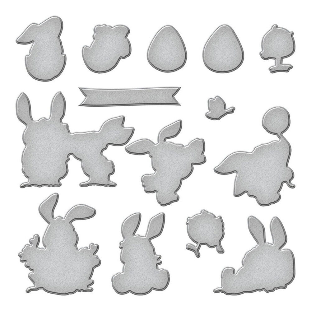Spellbinders Easter Bunnies Dies (S7-244) Spellbinders Easter Bunnies Dies (S7-244)