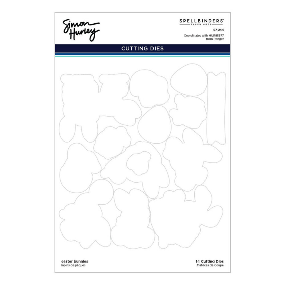 Spellbinders Easter Bunnies Dies (S7-244) Spellbinders Easter Bunnies Dies (S7-244)