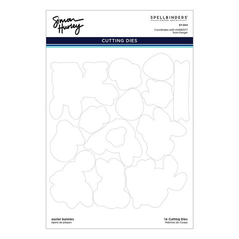 Spellbinders Easter Bunnies Dies (S7-244) Spellbinders Easter Bunnies Dies (S7-244)