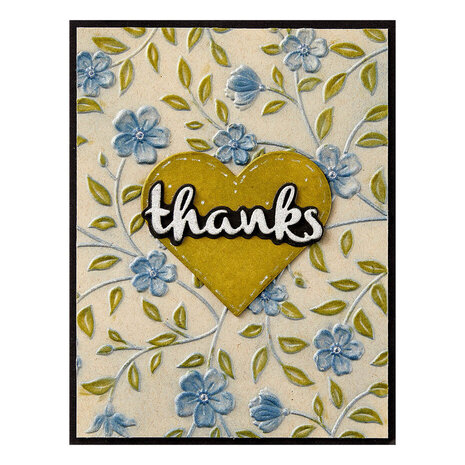 Spellbinders Garden Flowers & Foliage 3D Embossing Folder (E3D-074) Spellbinders Garden Flowers & Foliage 3D Embossing Folder (E3D-074)