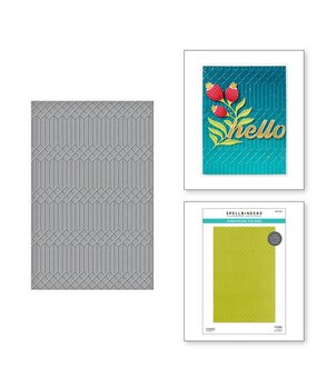 Spellbinders Fresh Picked Columns Embossing Folder (SES-056)