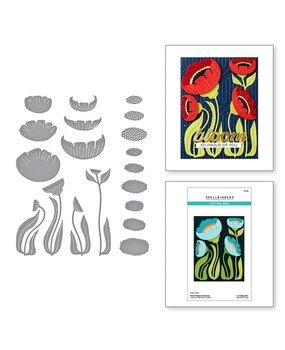 Spellbinders Fresh Picked Anemones Dies (S6-228)