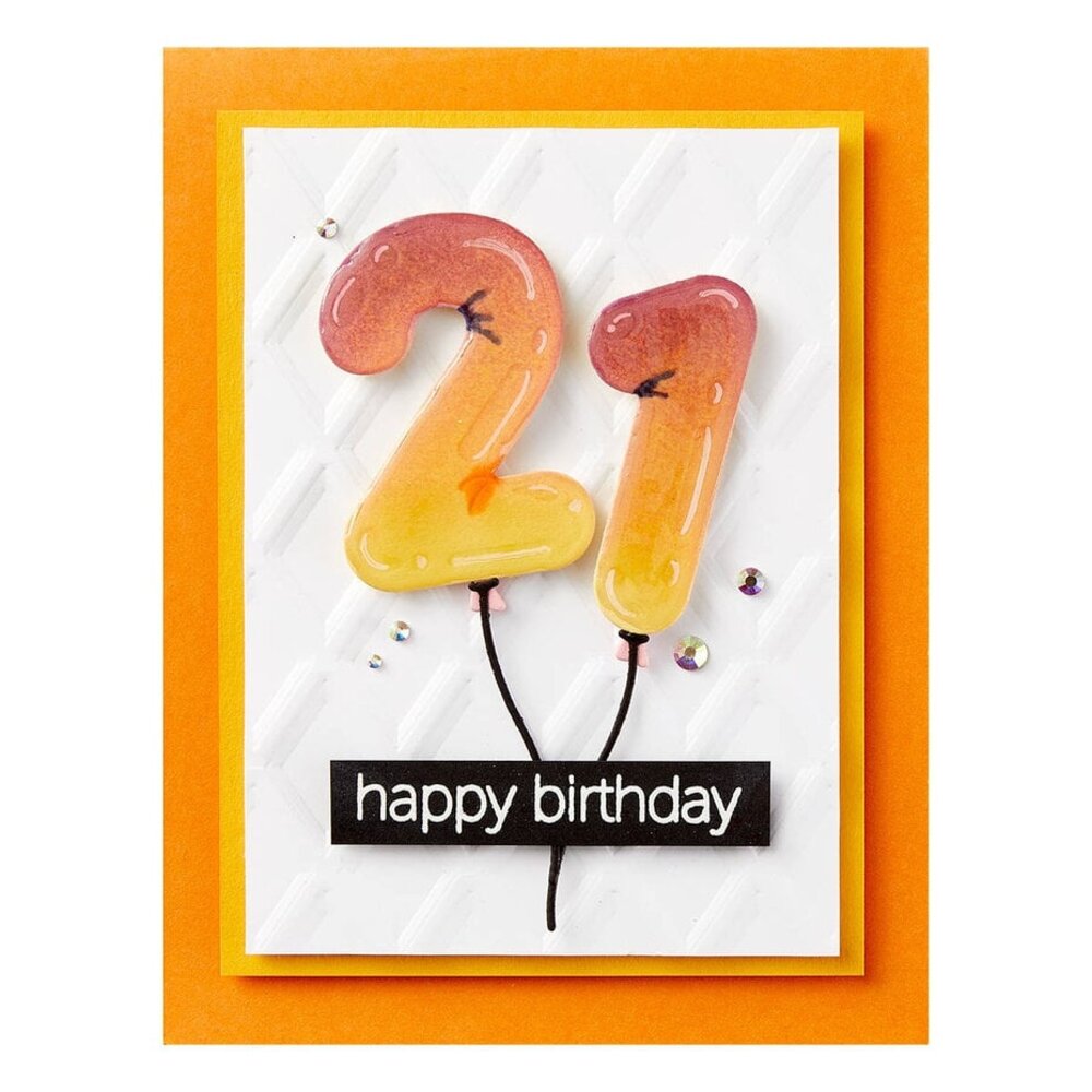 Spellbinders Monster Birthday Birthday Balloons Dies (S5-614) Spellbinders Monster Birthday Birthday Balloons Dies (S5-614)