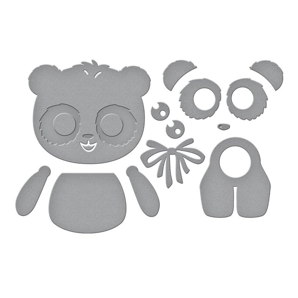 Spellbinders Monster Birthday Dancin' Birthday Panda Dies (S2-378)