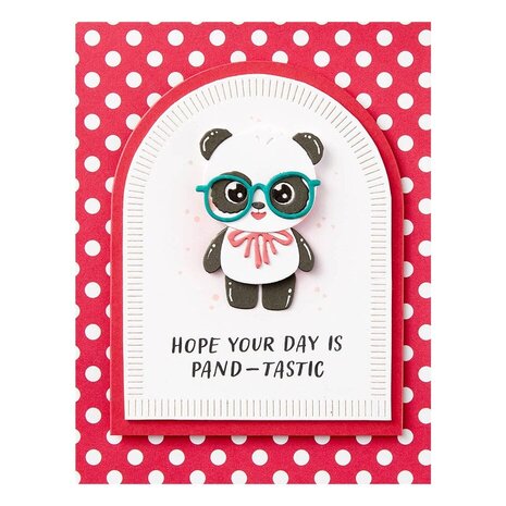 Spellbinders Monster Birthday Dancin' Birthday Panda Dies (S2-378)