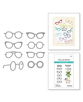 Spellbinders Monster Birthday Smart Glasses Dies (S2-379)