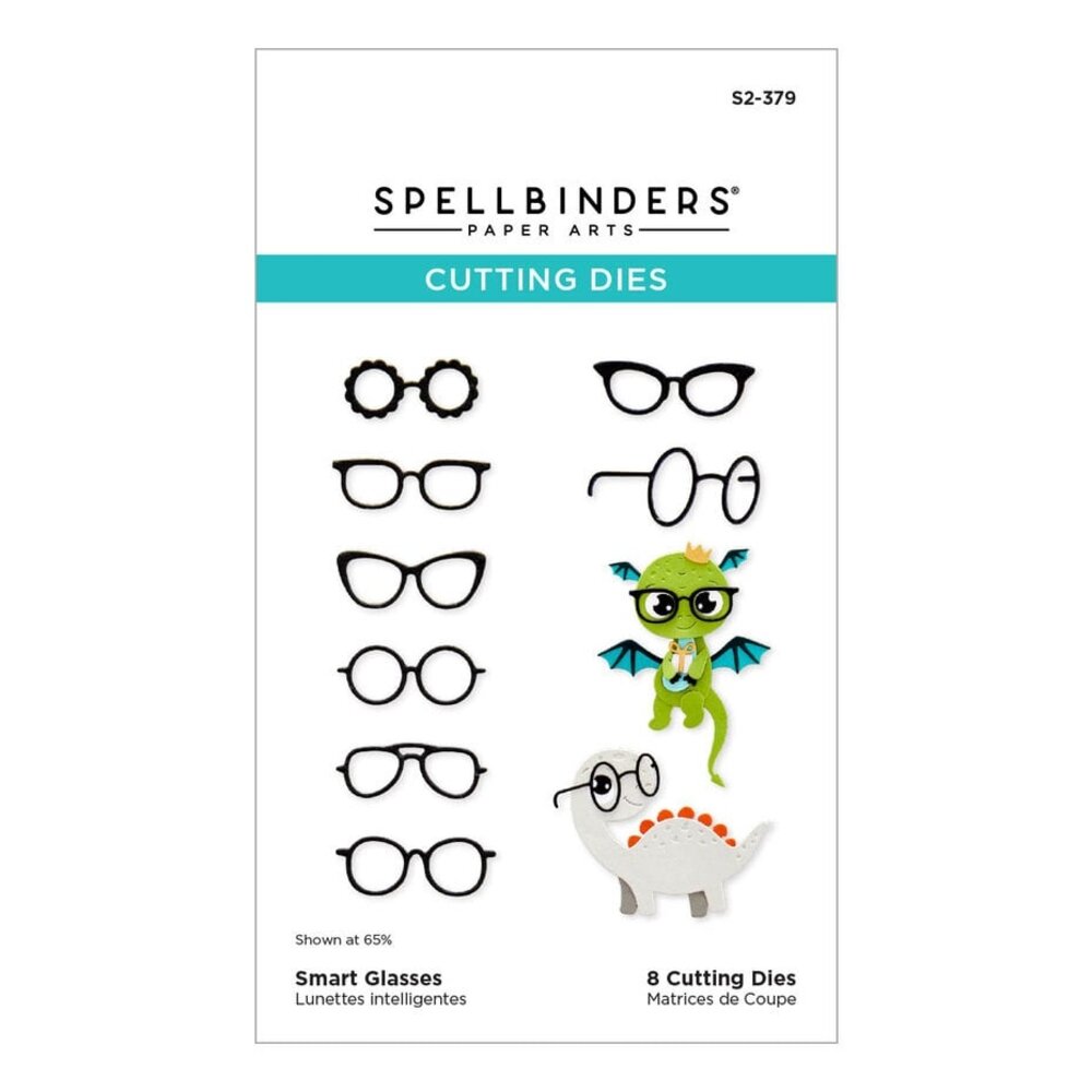 Spellbinders Monster Birthday Smart Glasses Dies (S2-379)